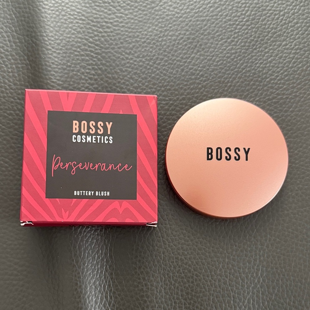 NIB BOSSY Perseverance Buttery Blush Full size - Picture 3 of 10